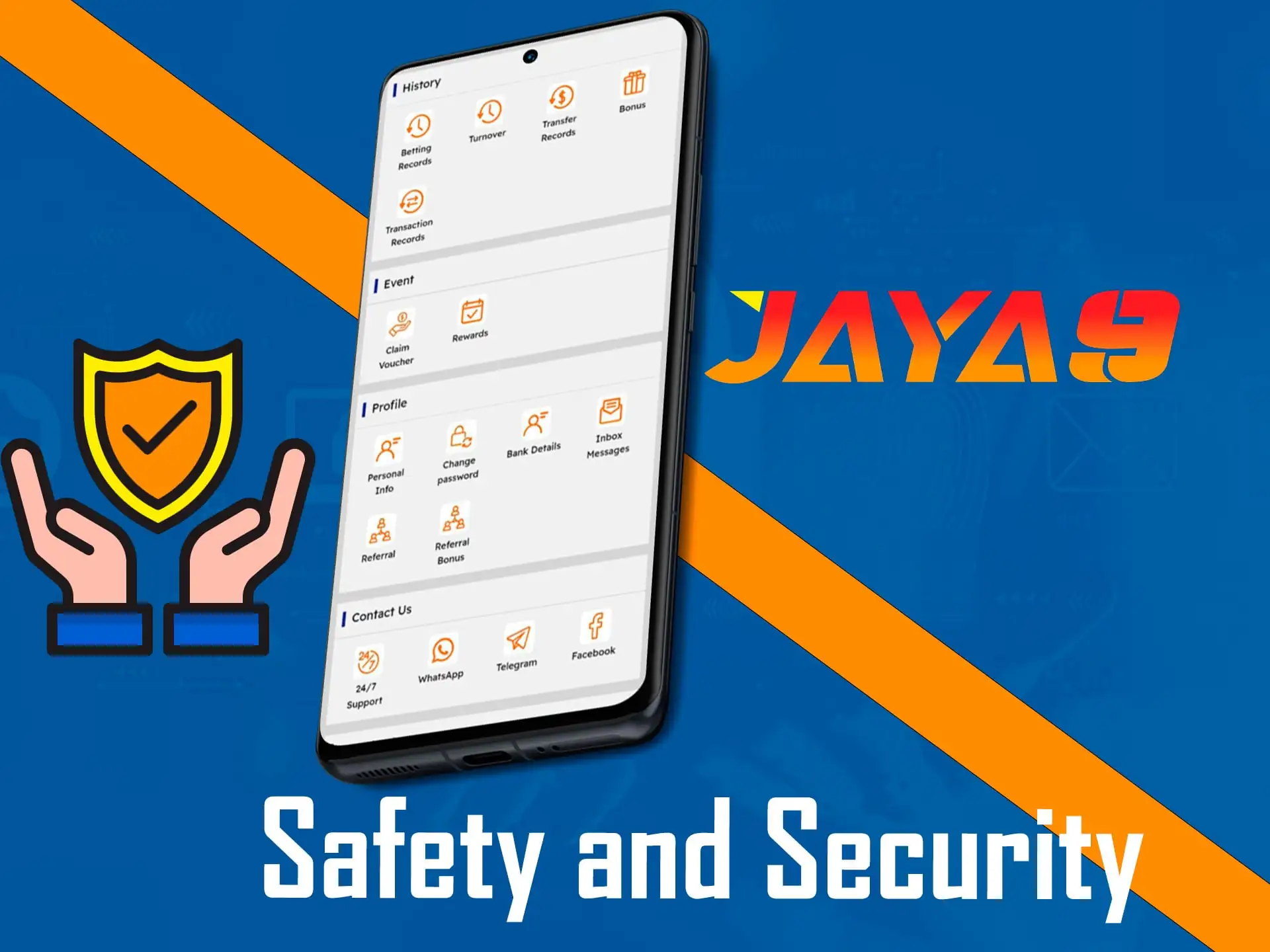 Jaya 999 ওয়েবসাইটের নিরাপত্তা